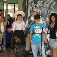 Segunda lectura de El Quijote colegio Raimundo Lulio