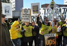 Admitida a trámite la querella de los trabajadores de UPS Vallecas