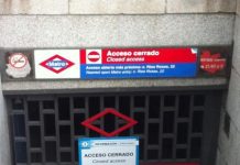 Convocada concentración por la apertura de una boca de Metro La boca de metro que ha motivado la protesta.