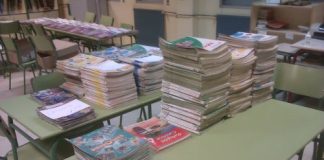 El Consejo Escolar defiende la gratuidad de los libros de texto. /FOTO: AMPA Miguel Delibes.