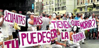 Un mensaje que conviene no olvidar /FOTO: 15M Puente de Vallekas