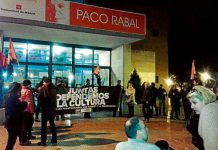 Paros de los trabajadores del Centro Cultural Paco Rabal Paros en el CC. Paco Rabal