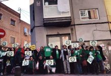 La PAH recupera un nuevo edificio del "banco malo". /L.T. (PAH Vallekas)