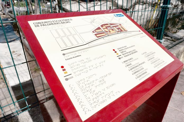 Una actuación que ayudará a visitar y conocer el conjunto escultórico.