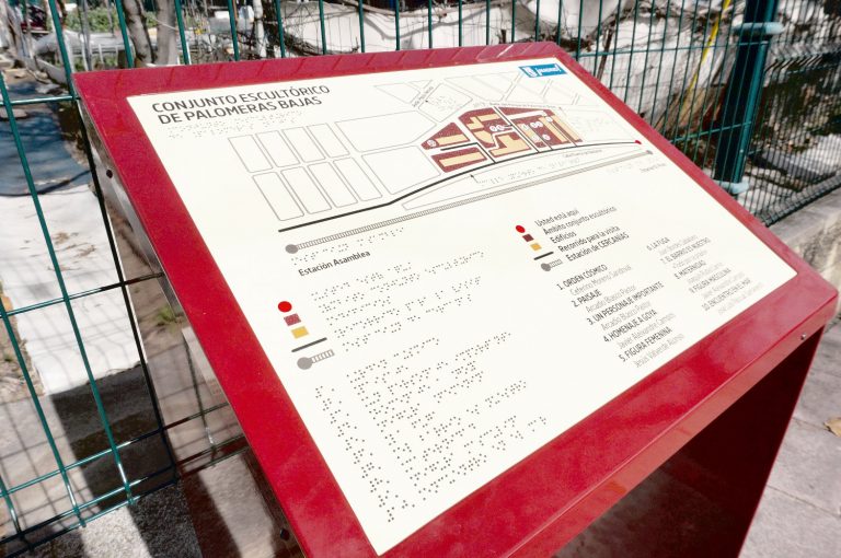 Una actuación que ayudará a visitar y conocer el conjunto escultórico.