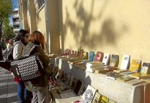 Celebración del Día del Libro en Villa de Vallecas.