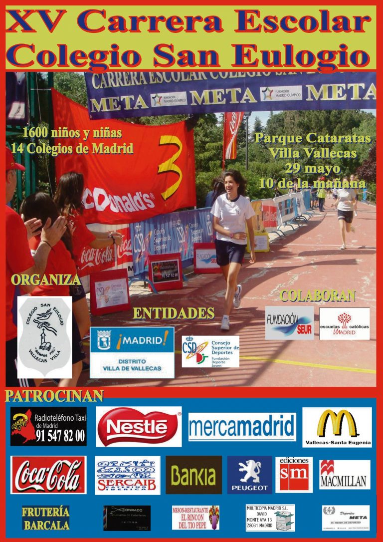 XV Carrera escolar Colegio San Eulogio