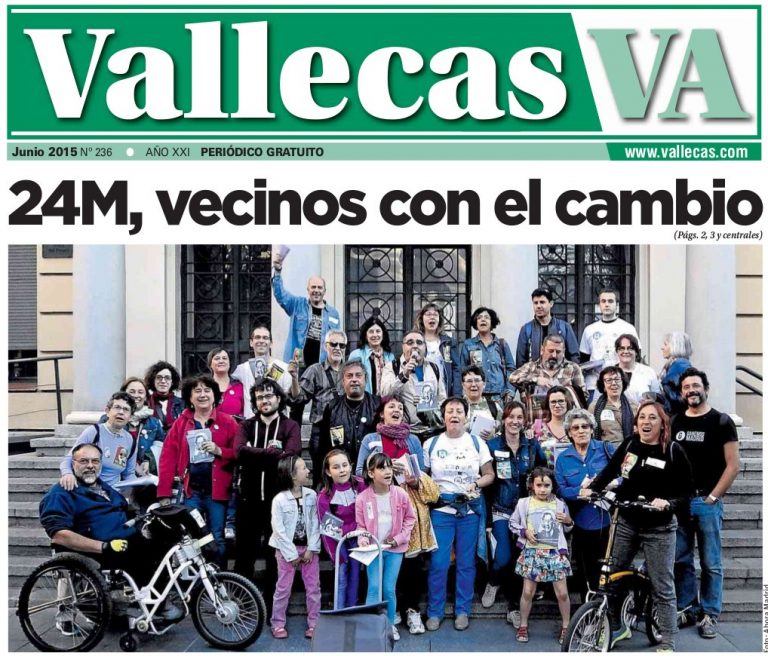 Portada Vallecas Va, junio 2015
