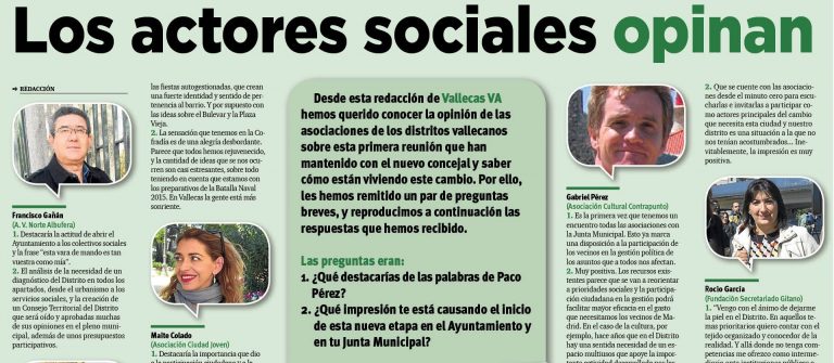 Portada Vallecas Va, edición julio-agosto 2015