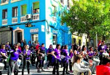 Vallecas dijo NO a la violencia machista El 14 de noviembre hubo una gran batucada en Puente de Vallecas.