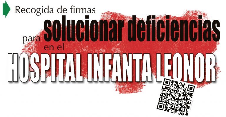 Solución a las deficiencias del Hospital Infanta Leonor