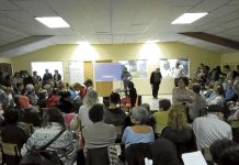 El acto tuvo lugar en la antigua fábrica de muebles del sector 6.