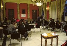 Dinámica por grupos en el taller participativo del 17 de marzo.