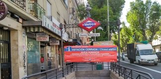 Cierre Línea 1 de metro