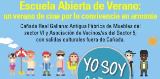 Escuela abierta de verano en la Cañada Real