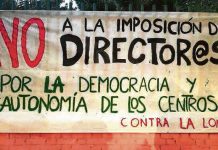 El curso comienza con directores «a dedo» Contra la LOMCE