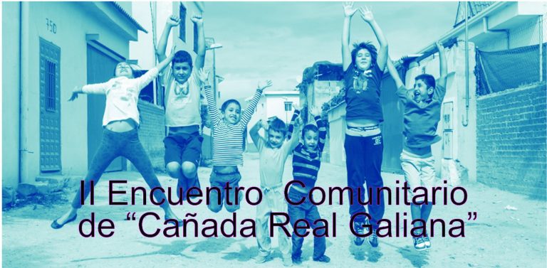Encuentro comunitario en la Cañada Real Galiana
