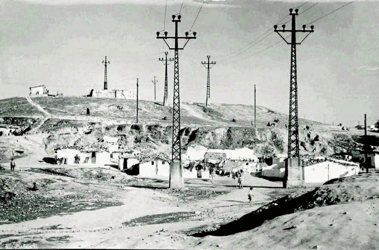 Cerro del Tío Pío, 1958.