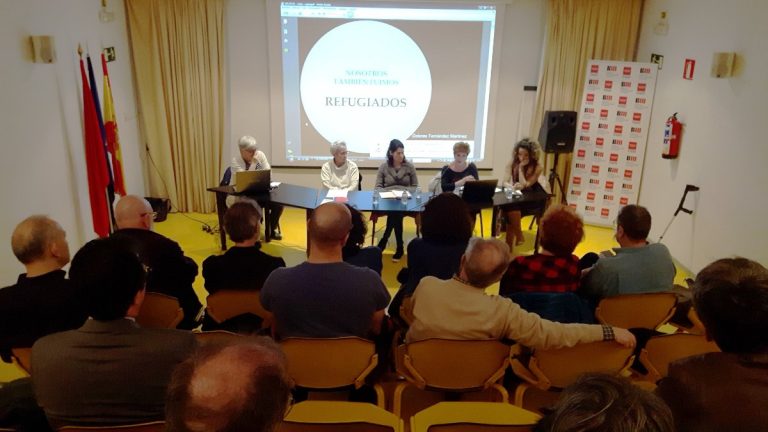 El drama de la mujer refugiada en la Biblioteca Pública de Vallecas
