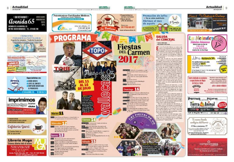Fiestas del Carmen 2017 (programa actualizado)