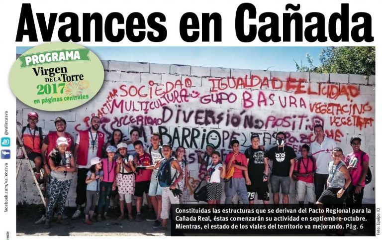 Portada de la edición de septiembre de Vallecas Va