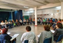 En la asamblea del 23 de octubre se decidió extender el conflicto.