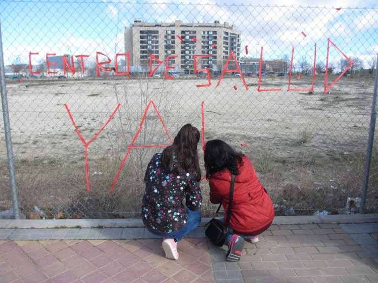 Los vecinos del Ensanche se concentraron por un segundo centro de salud