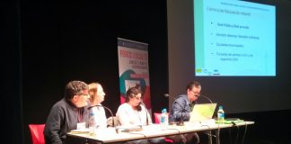 El evento fue organizado por la Mesa de Educación del Foro Local de Puente de Vallecas.