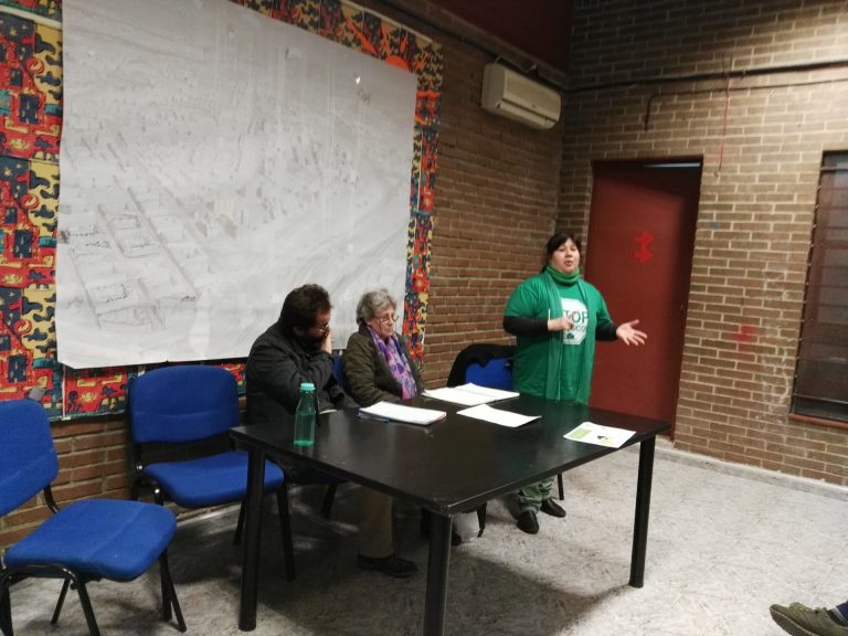 ‘Vivir en el barrio’: charlando con PAH Vallekas y A.V. Palomeras Sureste