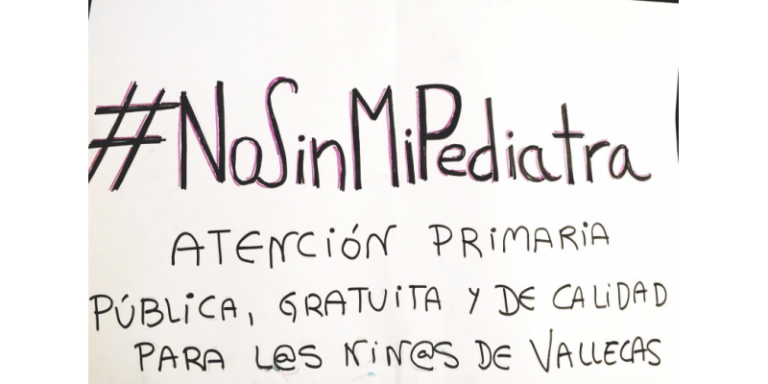 El Centro de Salud Campo de la Paloma se queda con una sola pediatra para atender a 3000 niños y niñas