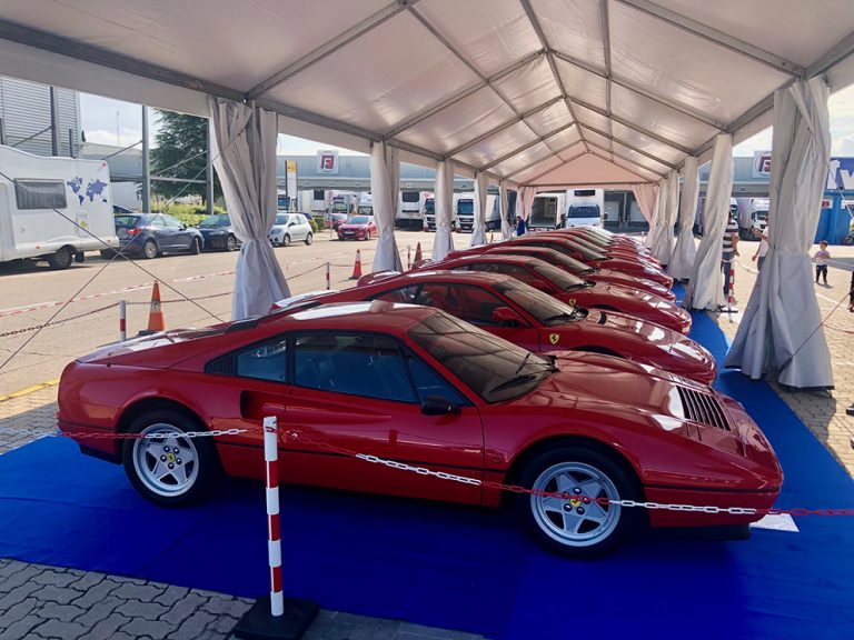 Los 12 modelos más emblemáticos de Ferrari, en una exposición