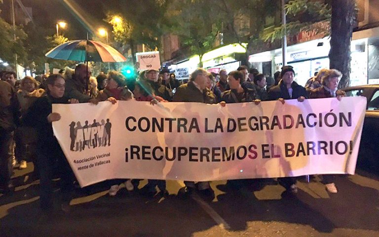 Puente de Vallecas exige medidas de gran calado contra la inseguridad en el Casco Viejo