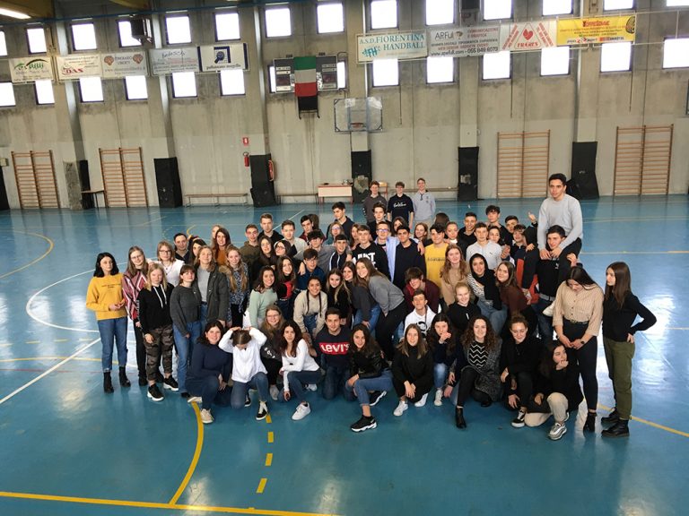 Los alumnos del instituto Santa Eugenia, de Erasmus en Italia