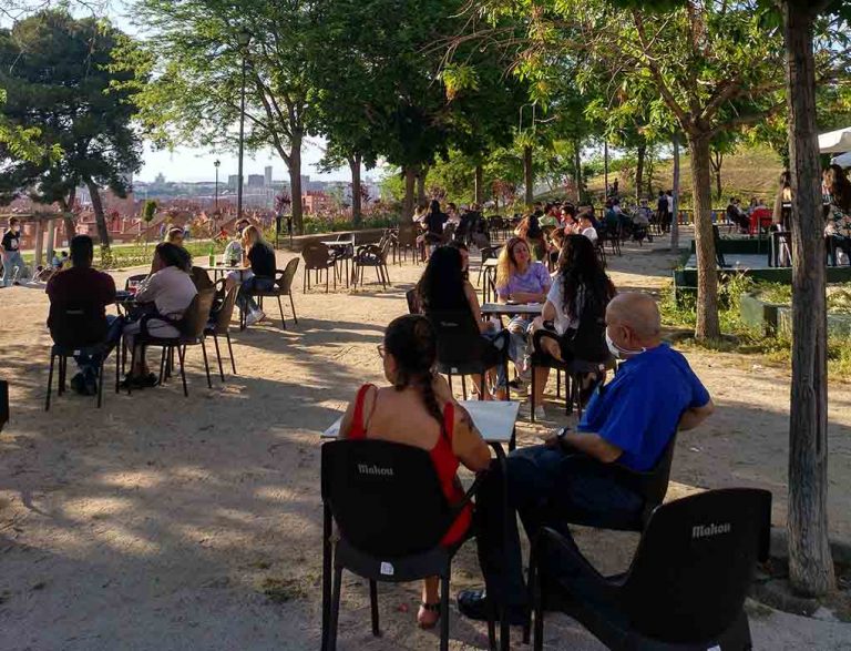Vallecas avanza en la desescalada