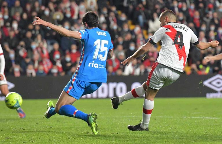 Koke acerca el descenso a Vallecas