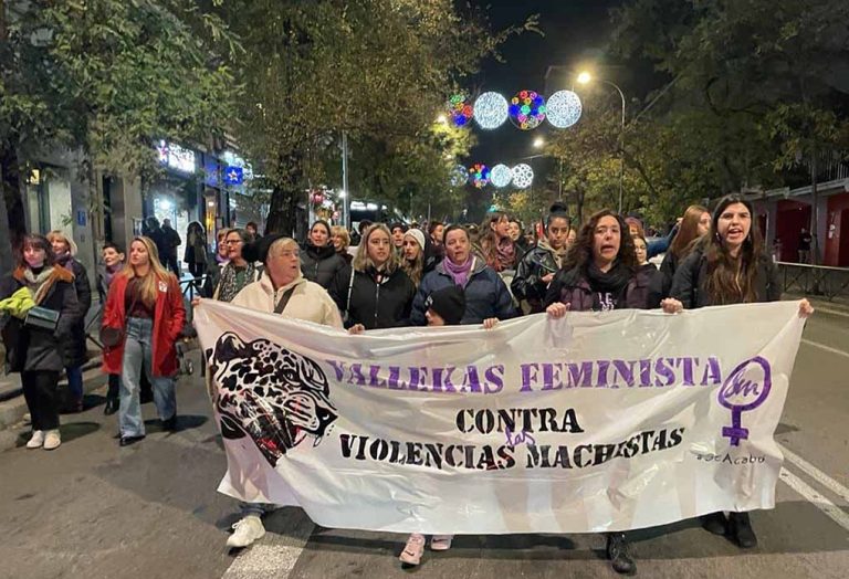 Vallecas conmemoró el 25N