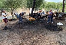 Arde el Huerto Comunitario Entrevías