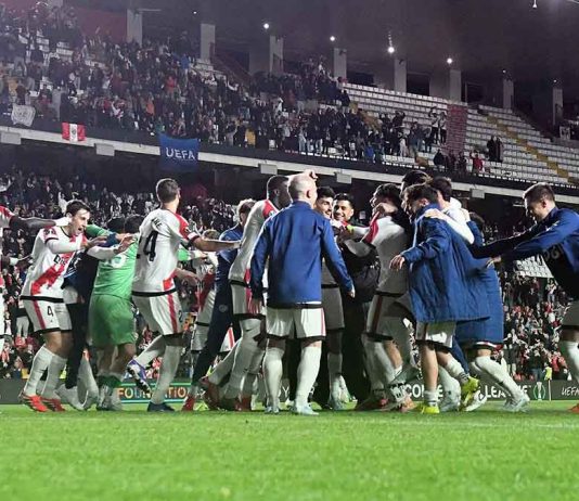 El Rayo pasa a cuartos de final de la Conference League