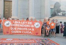 La Plataforma Estatal de Cuidadoras Principales considera insuficiente la reforma de la Ley de Dependencia
