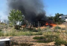 Los incendios también expulsan