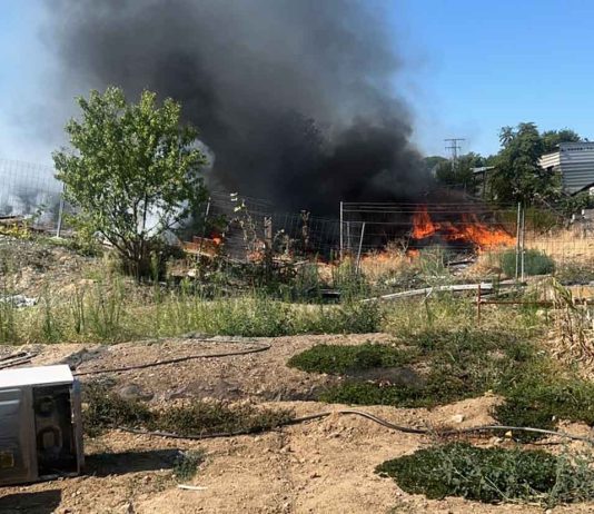 Los incendios también expulsan