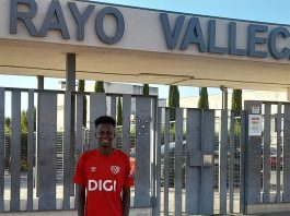 Ángelo Abhulimen, la nueva perla de la cantera del Rayo